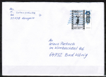 Bund 3834 als portoger. EF mit 160 Cent Lotte Reiniger auf "kleinem" Inlands-Brief ber 50g von 2024, ohne Codierung, B6-Format