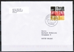 Bund 2962 als portoger. EF mit 55 Ct. "Gttinger Sieben" auf Inlands-Brief bis 20g von 2012, codiert, nur kurz !