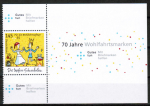 Bund 3440 - 155 Wohlfahrt 2019 - Einzelmarke aus Markenheft als postfrische Marke mit Zier-Rand