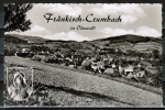 AK Frnkisch-Crumbach, Teilansicht, gelaufen 1960 mit Poststellenstempel