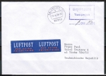 Bund - Europa-Brief mit Taxe percue-Stempel - wohl Internationaler Antwortschein eingetauscht / eingelst, von 1998 nach Tschechien