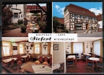 AK Michelstadt, Gasthaus - Caf - Conditorei Siefert - "Zur Bauernschnke", um 1970