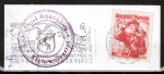 Briefstck mit 60 Groschen-Marke und Sondertarif-Stempel von Hirschegg / Kleinwalsertal vom Mrz 1960