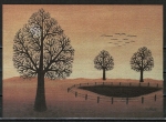 10 gleiche Ansichtskarten von W. Grnemeyer - "Baumlandschaften" (9010)
