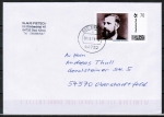 Brief mit Briefmarke Individuell zu 70 Cent mit einem Portrait von Carl Weyprecht, Brief gelaufen 2019