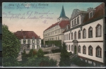 AK Bad Knig, Frstliches Schlo und Marktplatz, gelaufen 1926