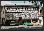 AK Brombachtal / Bllstein, Gasthaus "Zur Post" - Leonhard Heist, coloriert - um 1965