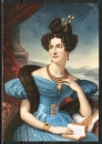 Ansichtskarte von F. Hayez (1791-1882) - "Portrait der Grfin Sommariva"