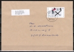 Bund 2308 als portogerechte EF mit 144 Cent El Lissitzky auf "kleinformatigem" Inlands-Brief ber 50 Gramm von 2003-2005, B6-Format