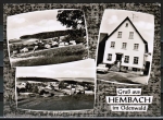 AK Brombachtal / Hembach, Gasthaus und Pension "Dorfschnke" - Alf Reeg, um 1965 - gelaufen 1973