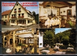 Werbe-AK Reichelsheim, Restaurant - Hotel "Zum Schwanen" - Familien Treusch, um 1980 / 1985