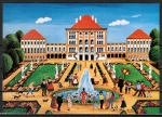 10 gleiche Ansichtskarten von Hanna Pfeiffer - "Schloss Nymphenburg" (Mnchen)