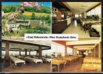 Werbe-AK Reichelsheim / Ober-Kainsbach, Gasthaus - Caf und Pension "Zum Hohenstein" - Fam. Mller, um 1985