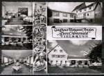 AK Michelstadt / Vielbrunn, Gasthaus - Metzgerei - Pension "Zum Odenwald" - A. Deitrich & Sohn, gelaufen 1956