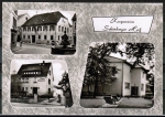 AK Bad Knig, Kurpension Schnberger Hof mit Haus Regina und Hildegard, ca. 1955/1960