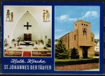 AK Bad Knig, Katholische Kirche, ca. 1955 / 1960