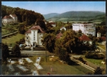 AK Bad Knig, Blick auf Haus Bodmann , sowie  im Hintergrund rechts das Odenwald-Sanatorium und links oben die "Waldesruh", ca. 1970