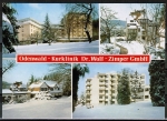AK Bad Knig, Odenwald-Kurklinik Dr. Wolf Zimper, Wintermotive, gelaufen 1988