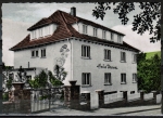 AK Bad Knig, Pension "Haus Irene" - Bernhard Sinning, coloriert, gelaufen 1962