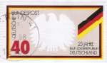 Bund 807 als portoger. EF mit 40 Pf EZM aus Block 25 Jahre Bundesrepublik auf Inlands-Brief bis 20g von Mai-Juni 1974 im Ankauf gesucht !