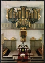 AK Bad Knig, Barock-Orgel in der Evangelischen Kirche, ca. 1990