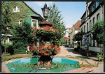 AK Bad Knig, Blick vom Groen Brunnen in die Elisabethenstrae, mit Gasthaus Krone, ca. 1995