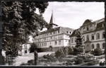 AK Bad Knig, Altes und Neues Schloss mit Schloplatz, ca. 1960