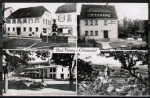 AK Bad Knig, Schnberger Hof und Haus Regina, gelaufen 1964