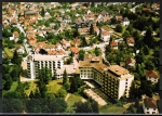 AK Bad Knig, Luftbild mit Odenwald-Sanatorium und Klinik Dr. Wolf - Zimper, ca. 1985 / 1990