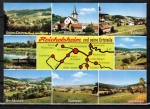 Ansichtskarte Reichelsheim und seine Ortsteile, gelaufen 1977