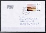 Brief mit Briefmarke Individuell zu 70 Cent mit einem Follenweider-Gemlde mit dem Bad Kniger Schloss um 1800, Brief gelaufen 2019